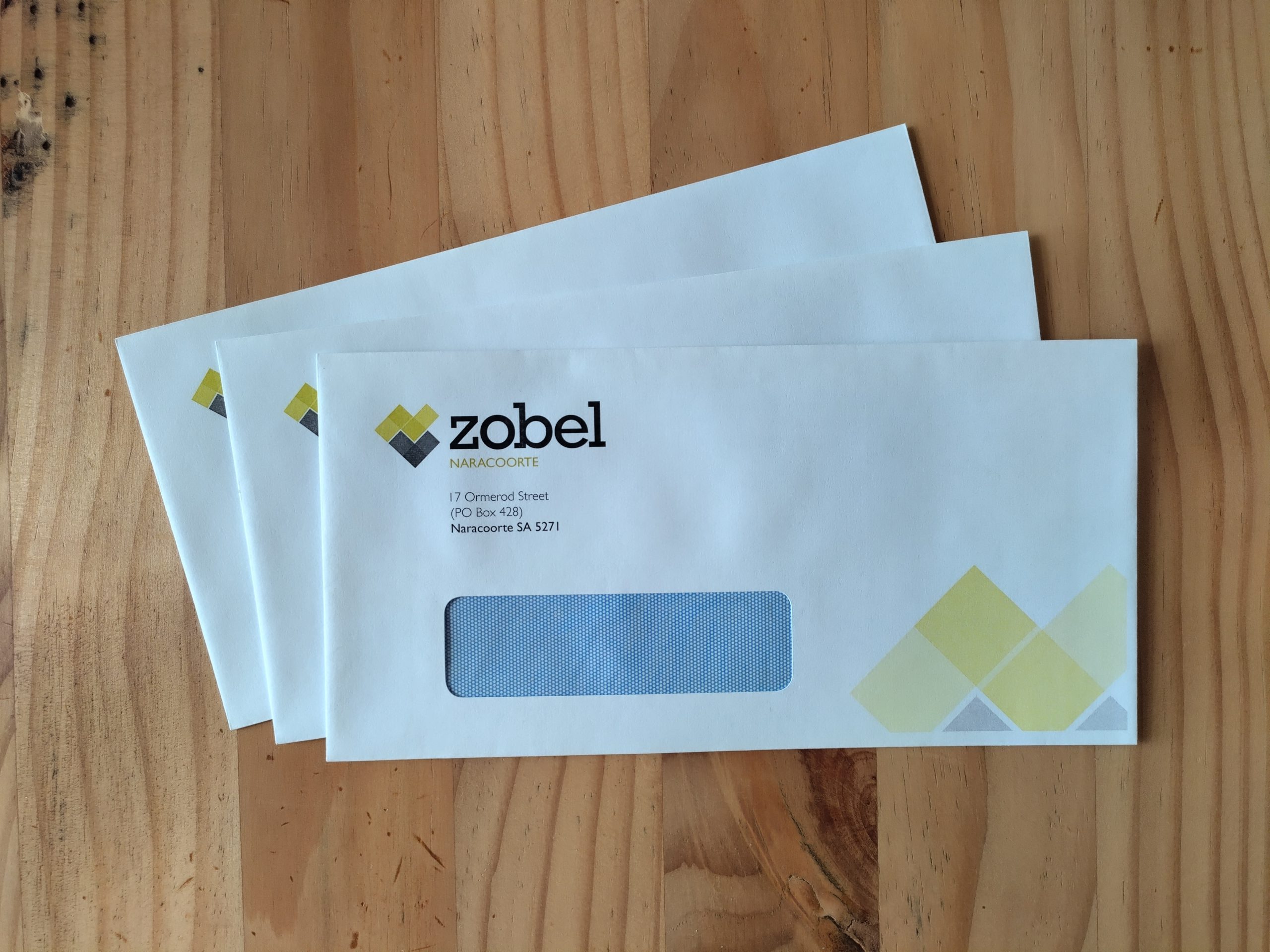 Printing & Graphic Design: Zobel DL Window Faced Envelopes