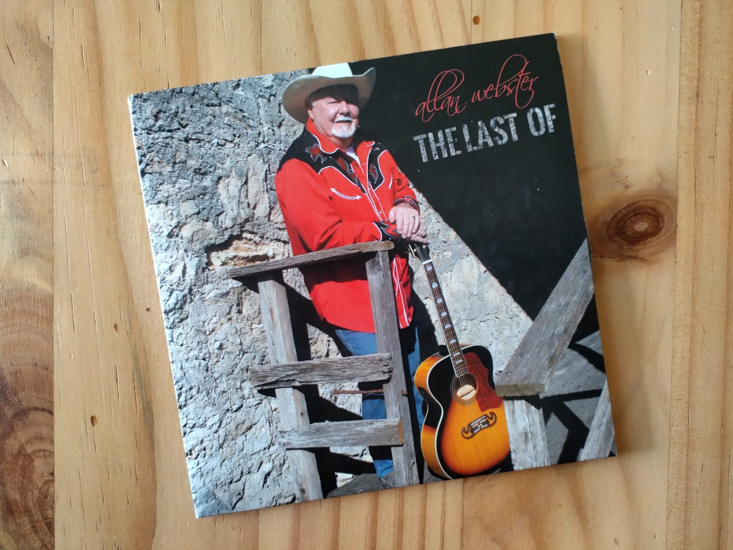 Graphic Design & Printing Service CD Cover for Allan Webster